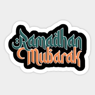 Ramadhan Mubarak Sticker